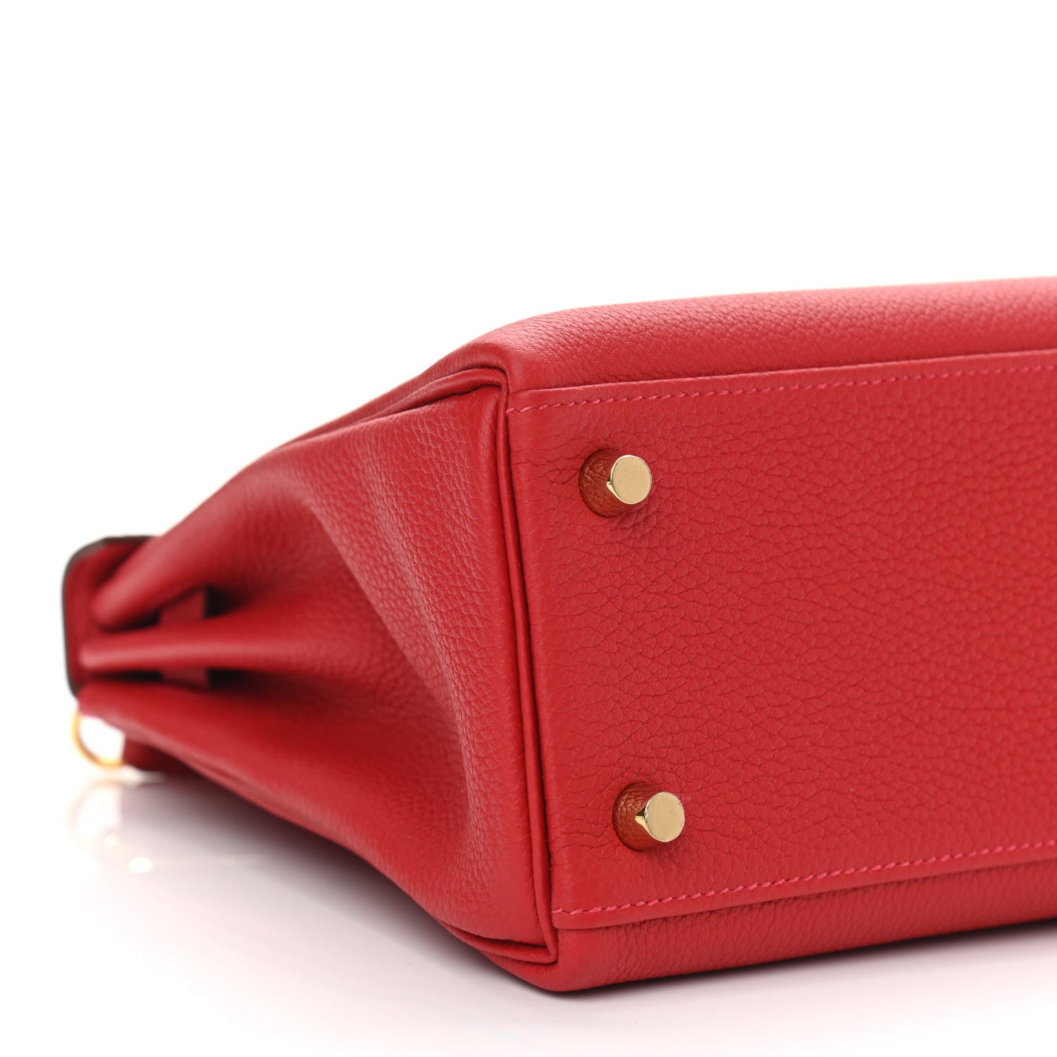 Hermes Togo Kelly Retourne 25 Rouge Casaque 9 of 11