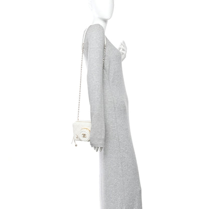 Chanel Lambskin Quilted Coco Click Bag White 2 of 10