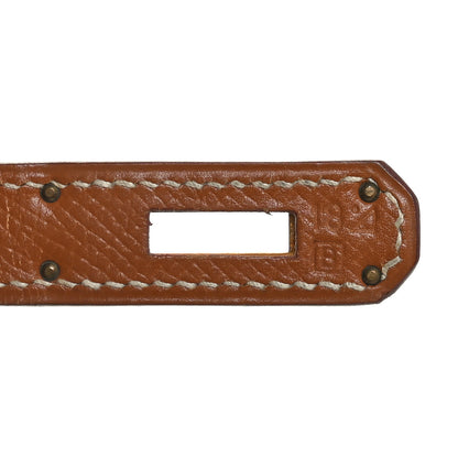 Hermes Courchevel Birkin 35 Gold 7 of 10