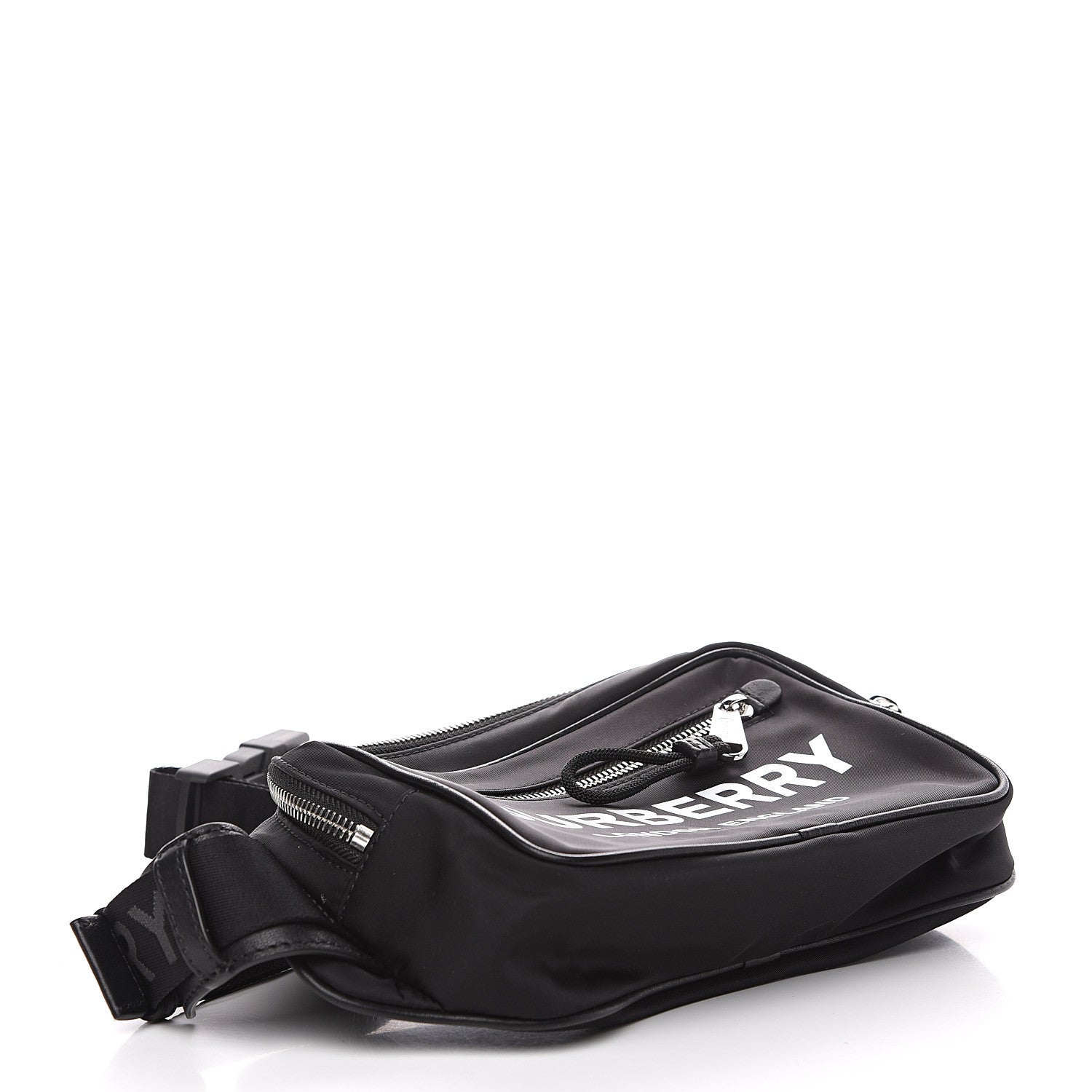 Burberry Econyl Logo Print Bum Bag Black 3 of 9