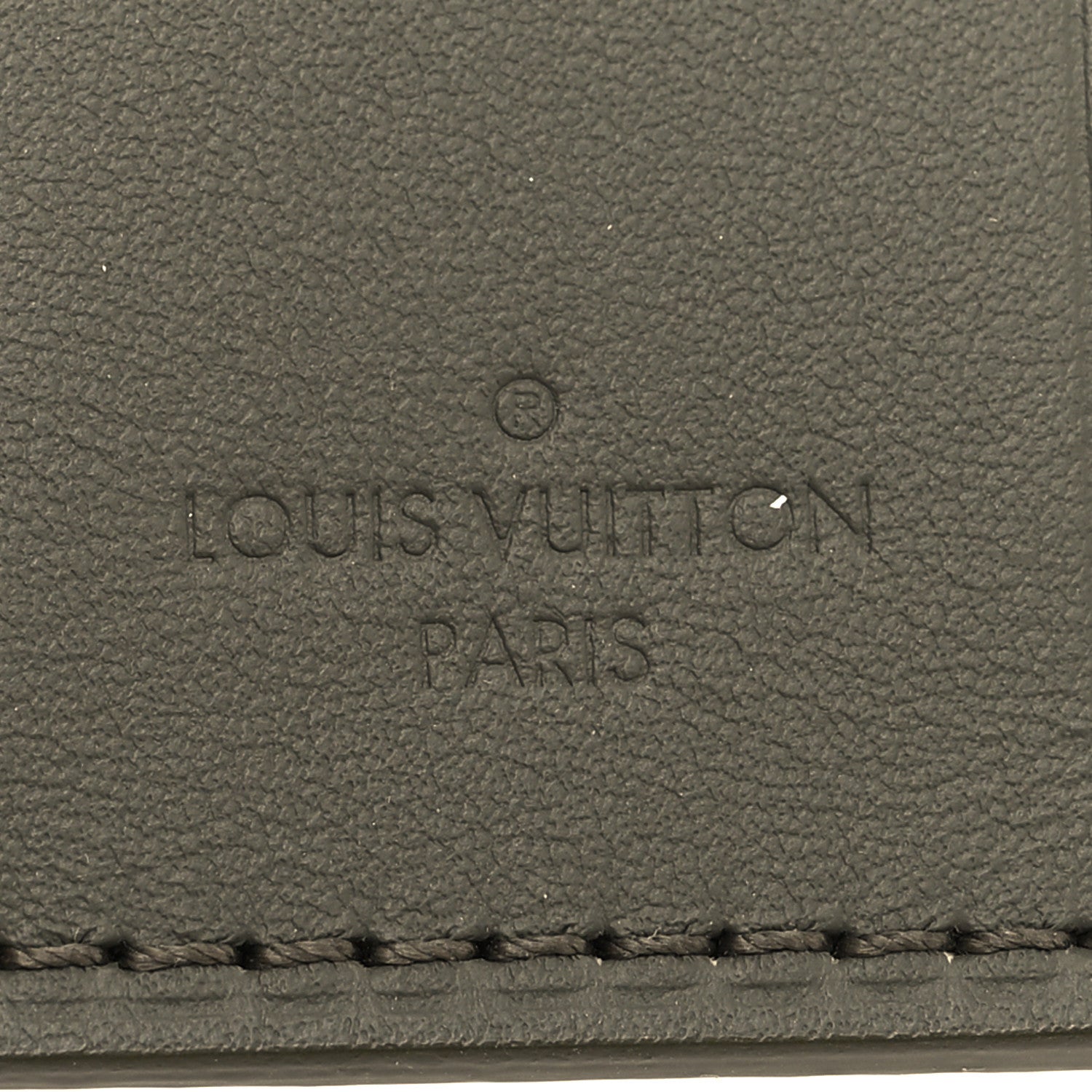 Louis Vuitton Calfskin Luggage Tag Khaki 3 of 3