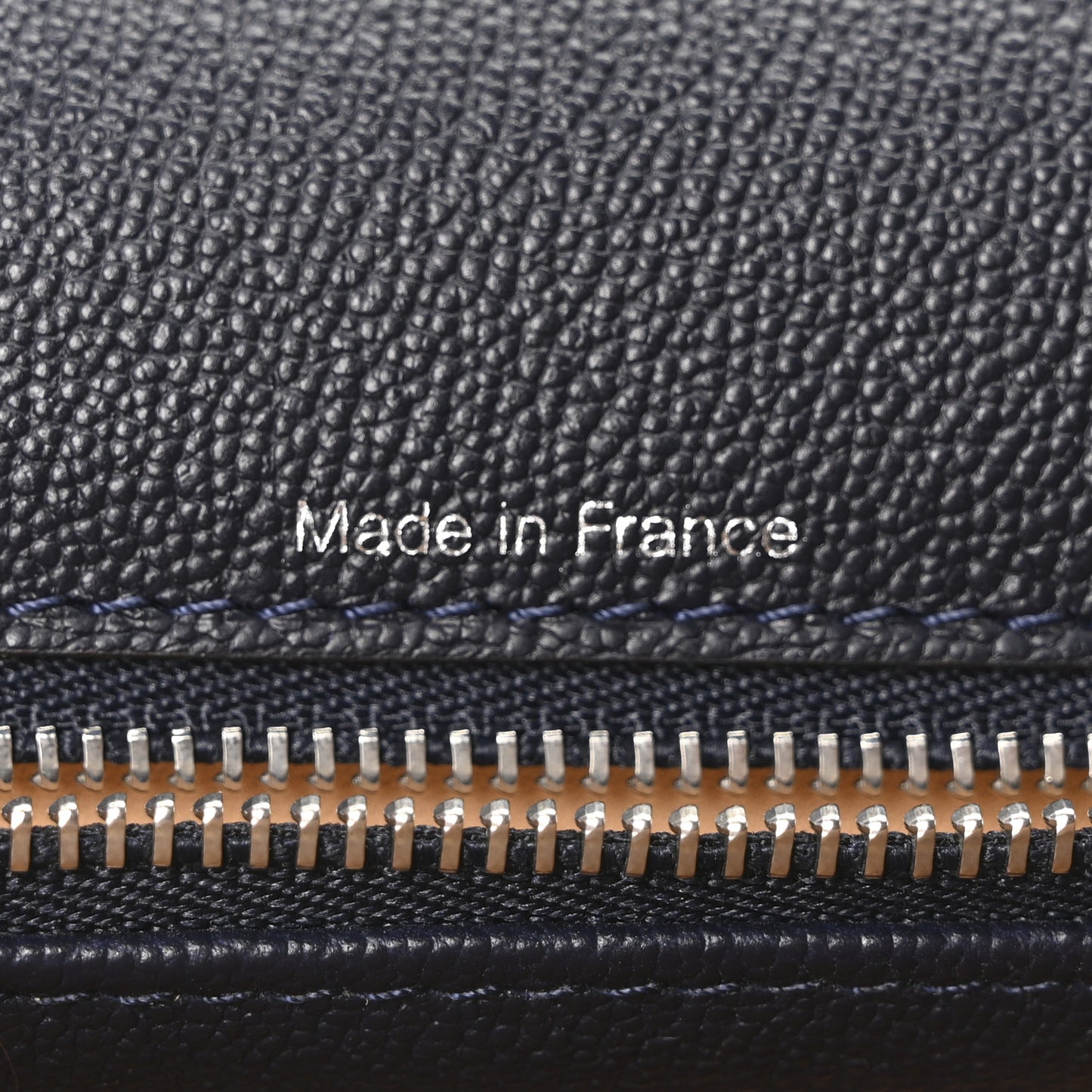 Grained Calfskin PM Brillant Satchel Midnight