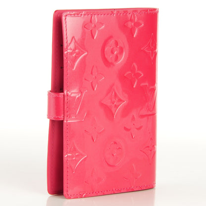 Louis Vuitton Vernis Small Ring Agenda Cover Framboise 3 of 7