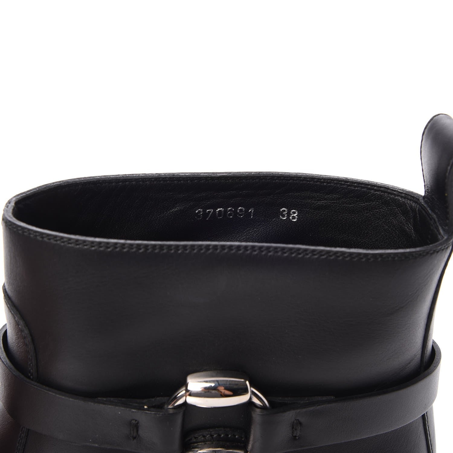 Gucci Cirano Lux Ankle Boots 38 Black 6 of 9