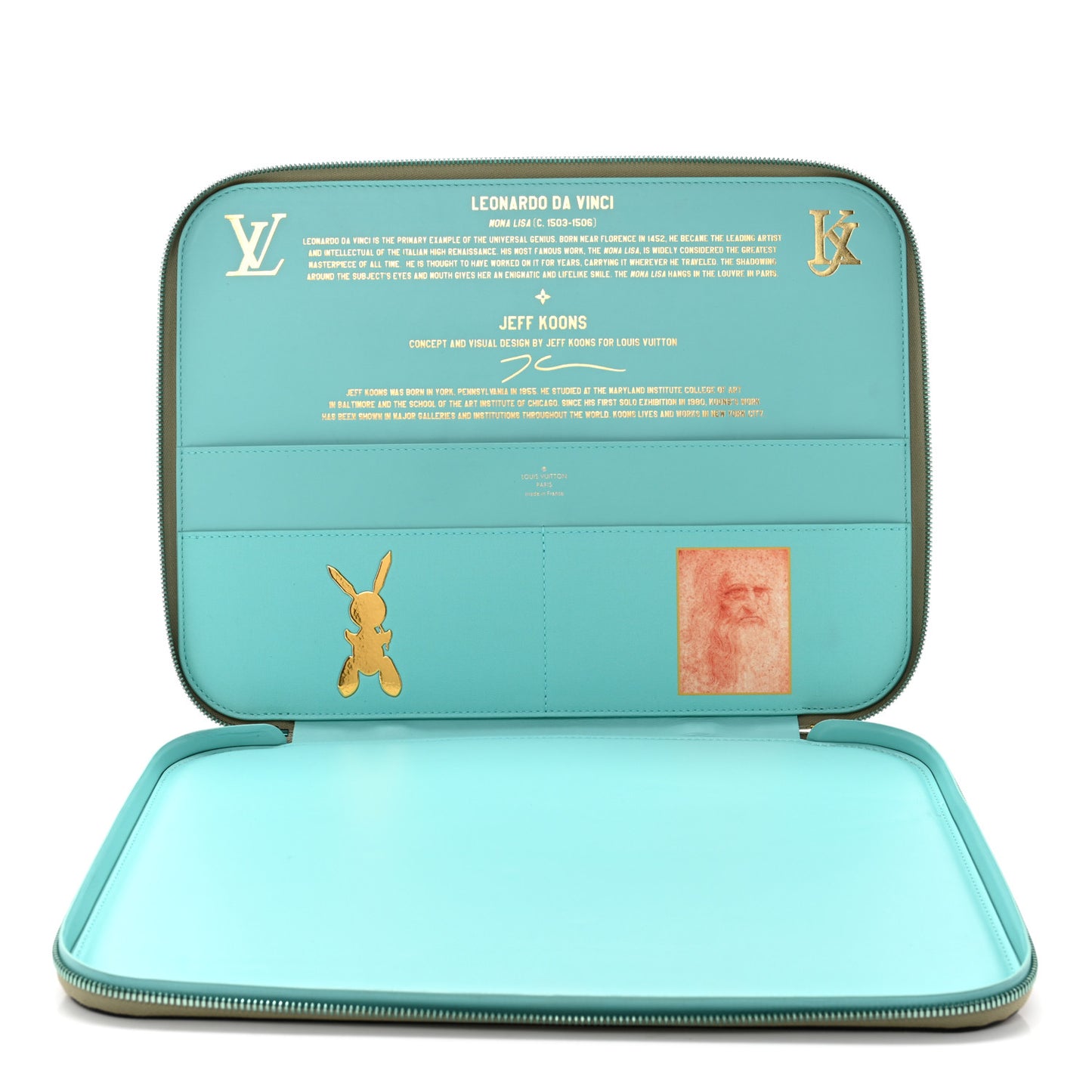 Masters Da Vinci Laptop Case Vert D’eau