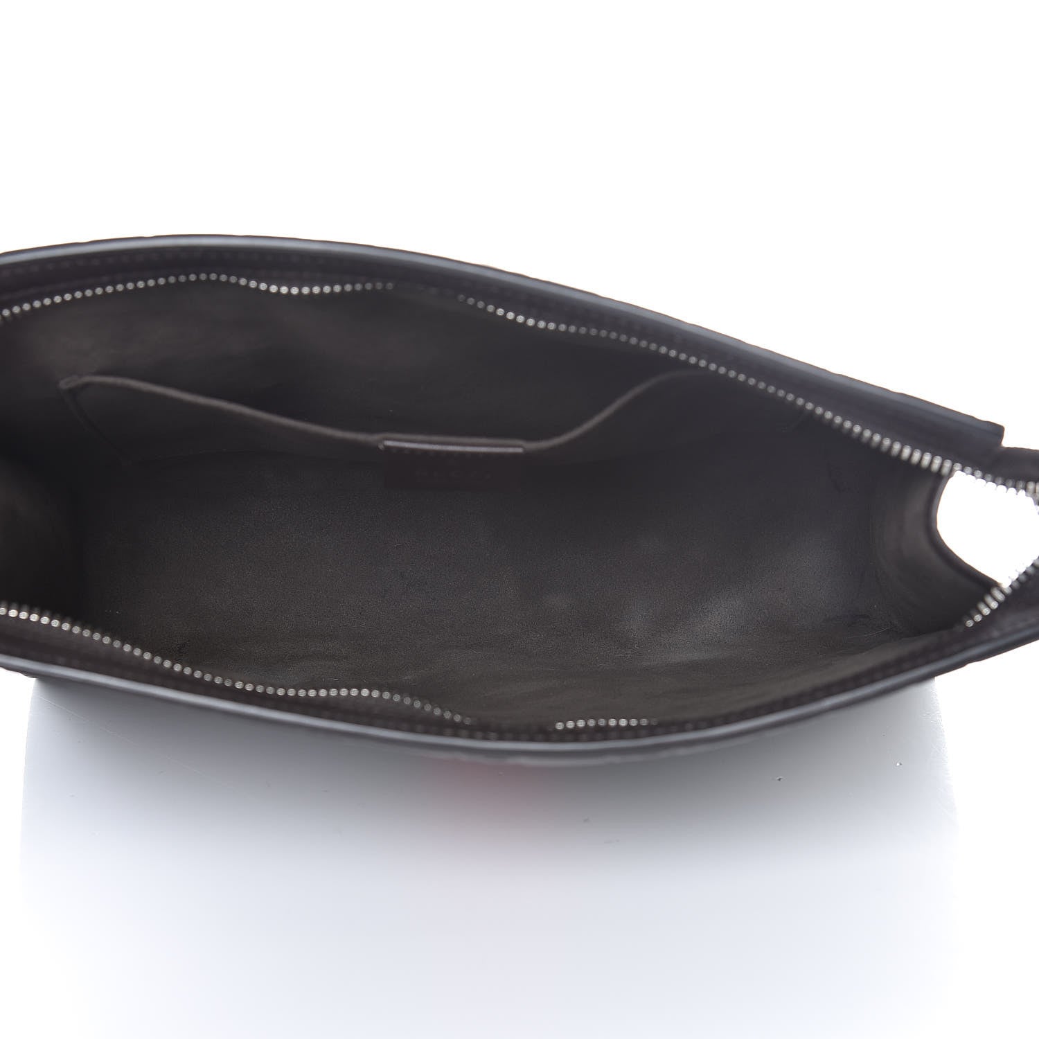 Gucci Guccissima Signature Web New Web Cosmetic Case Chocolate 5 of 9