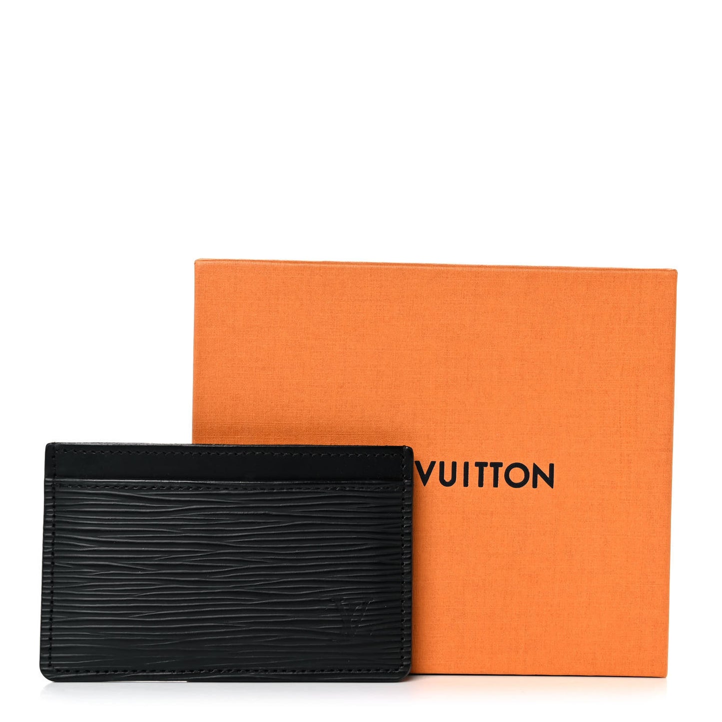 Epi Card Holder Black