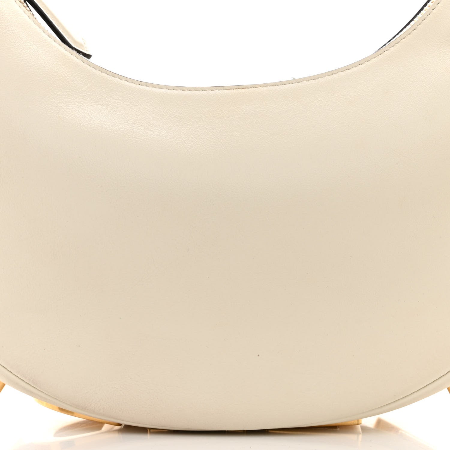 Fendi Vitello Grace Matte Small Fendigraphy Hobo Bag White Ice 8 of 12