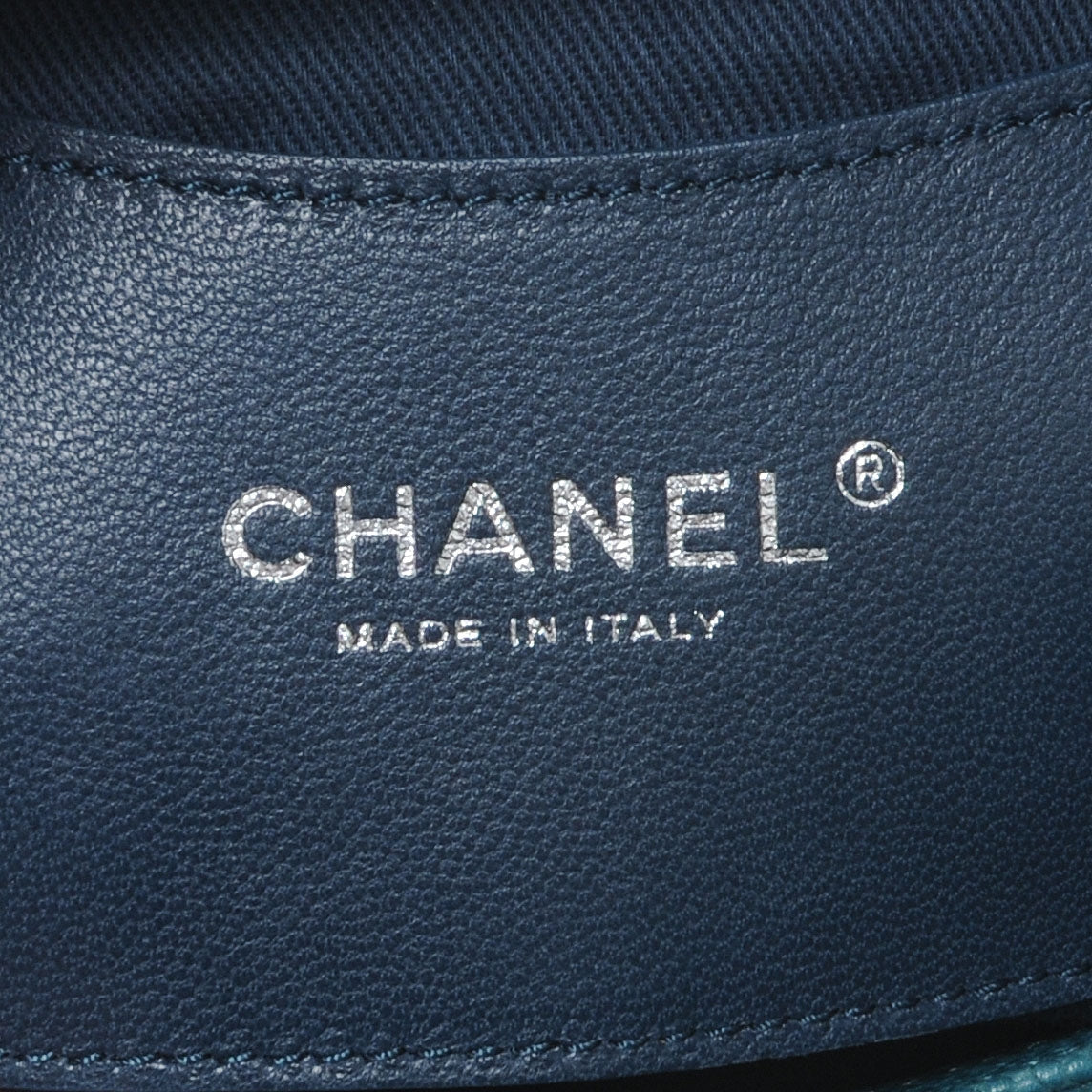 Chanel Caviar Medium Just Mademoiselle Turquoise 7 of 8