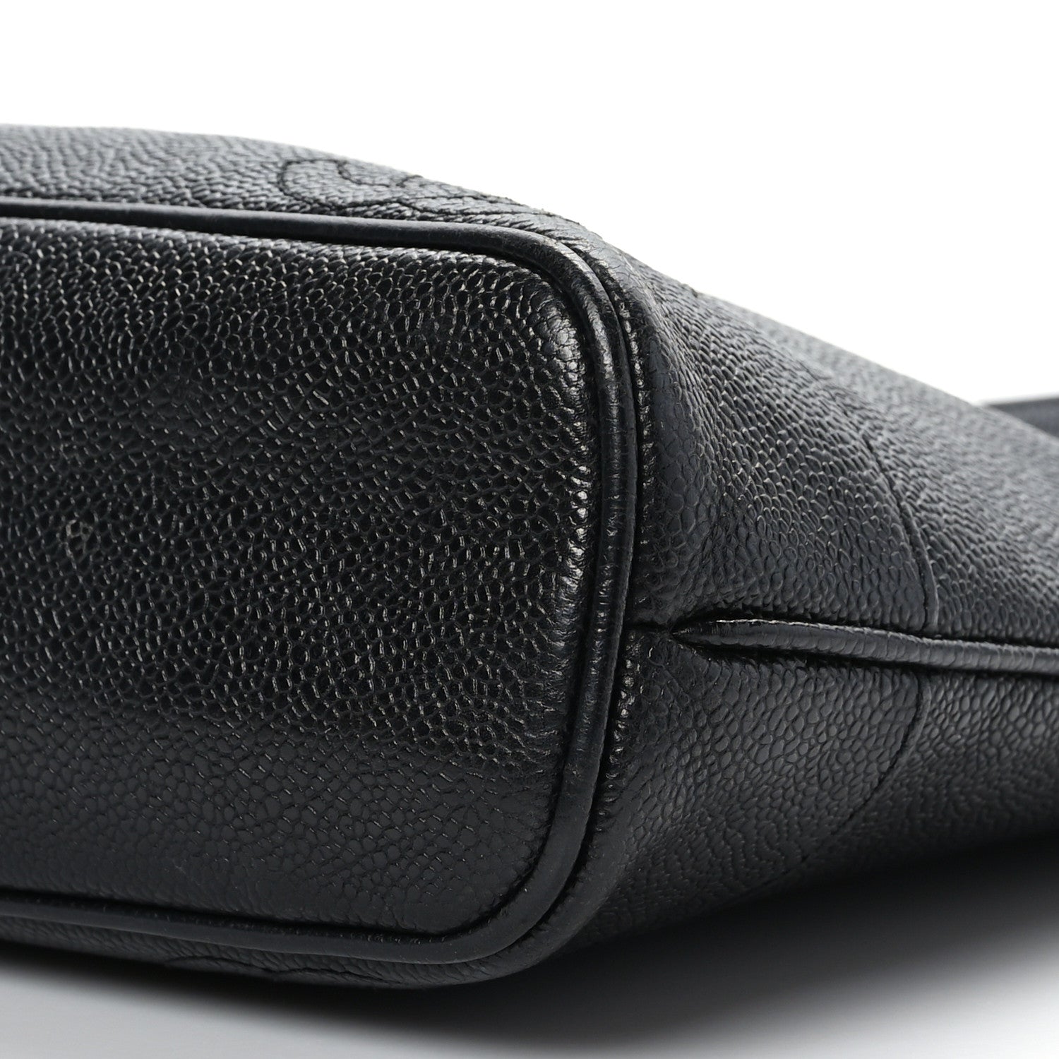 Chanel Caviar CC Shoulder Bag Black 7 of 7