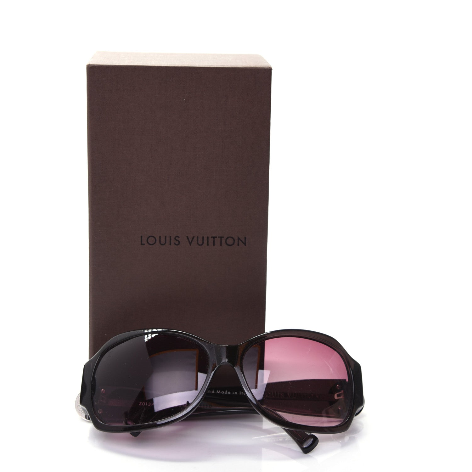 Louis Vuitton Ursula Strass Sunglasses Z0134E Pink Brown 9 of 9