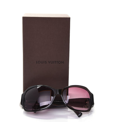 Louis Vuitton Ursula Strass Sunglasses Z0134E Pink Brown 9 of 9