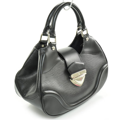 Louis Vuitton Epi Montaigne Sac Black 3 of 10