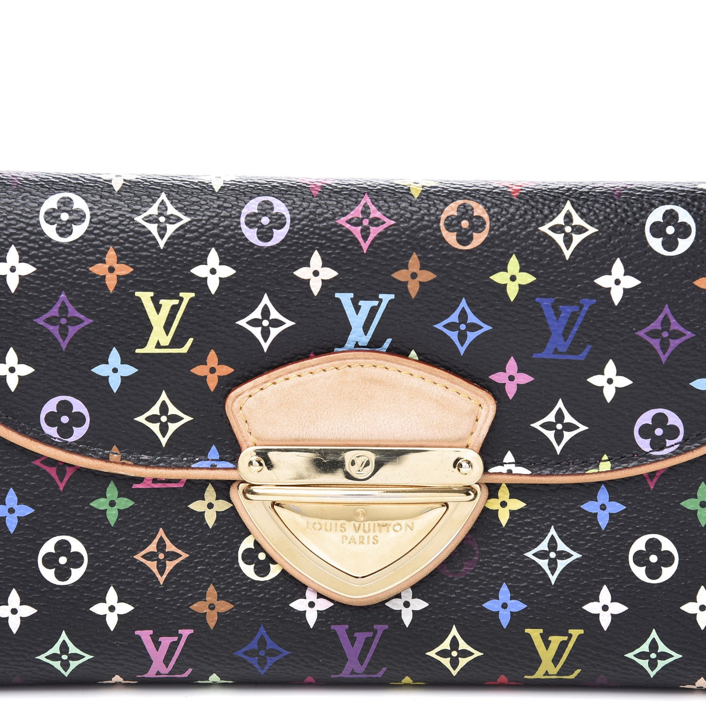 Monogram Multicolor Eugenie Wallet Black Grenade