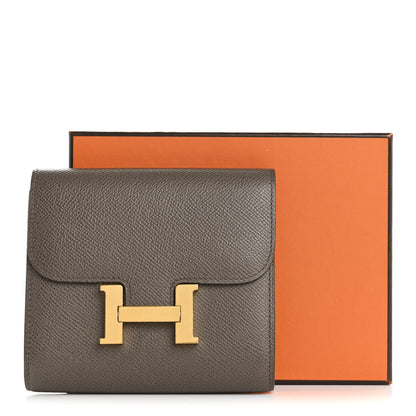 Hermes Epsom Constance Short Wallet Etoupe 11 of 11