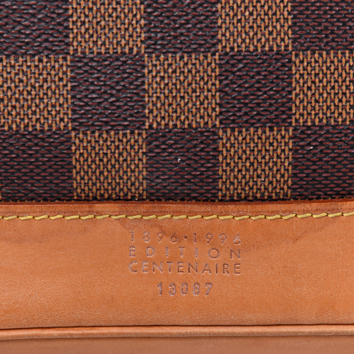 Louis Vuitton Damier Ebene Soho Centenaire Backpack 17 of 30