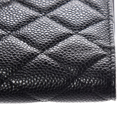 Chanel Caviar Quilted Passport Holder Black 9 of 10