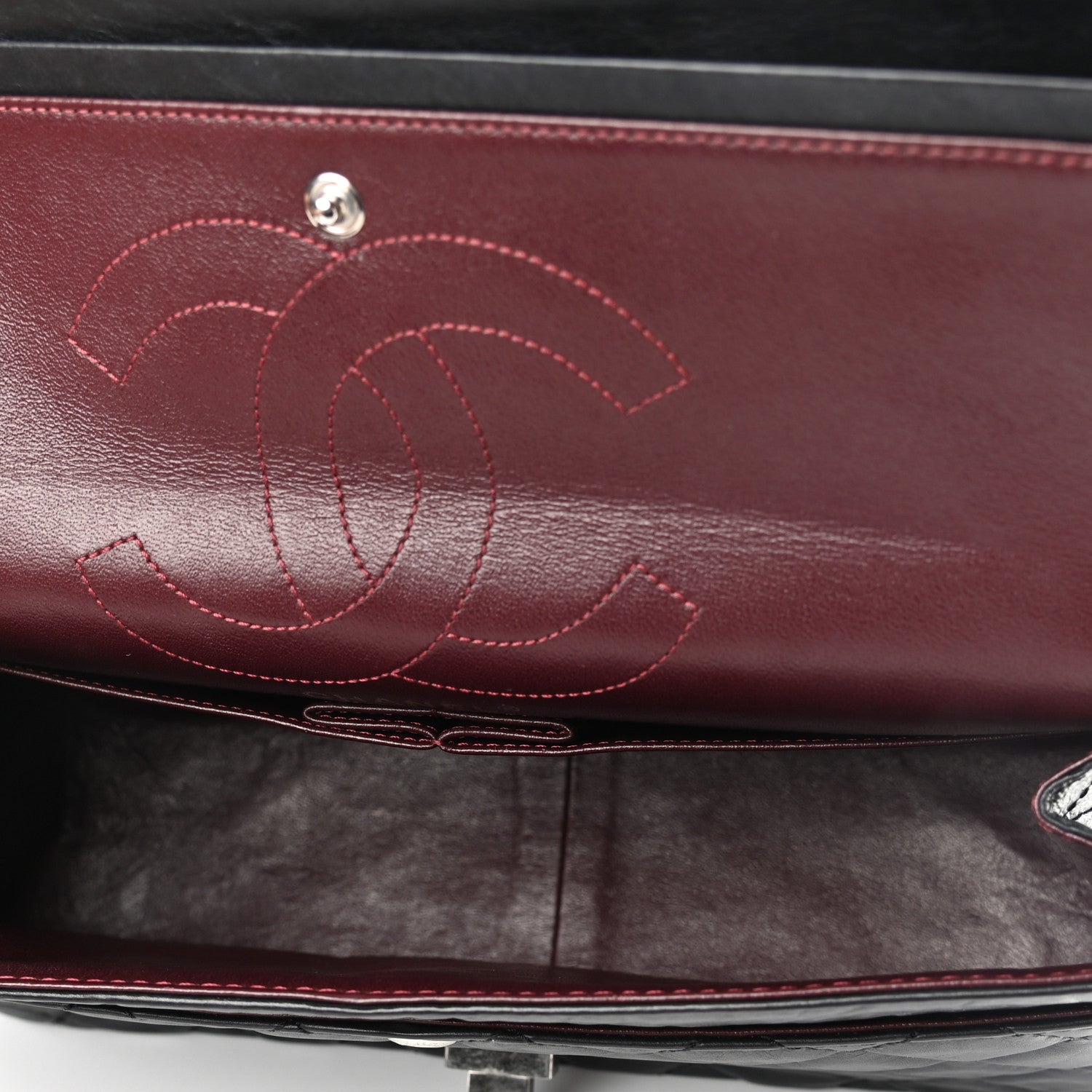 Chanel Aged Calfskin Quilted 2.55 Reissue 226 Flap Black 4 of 15