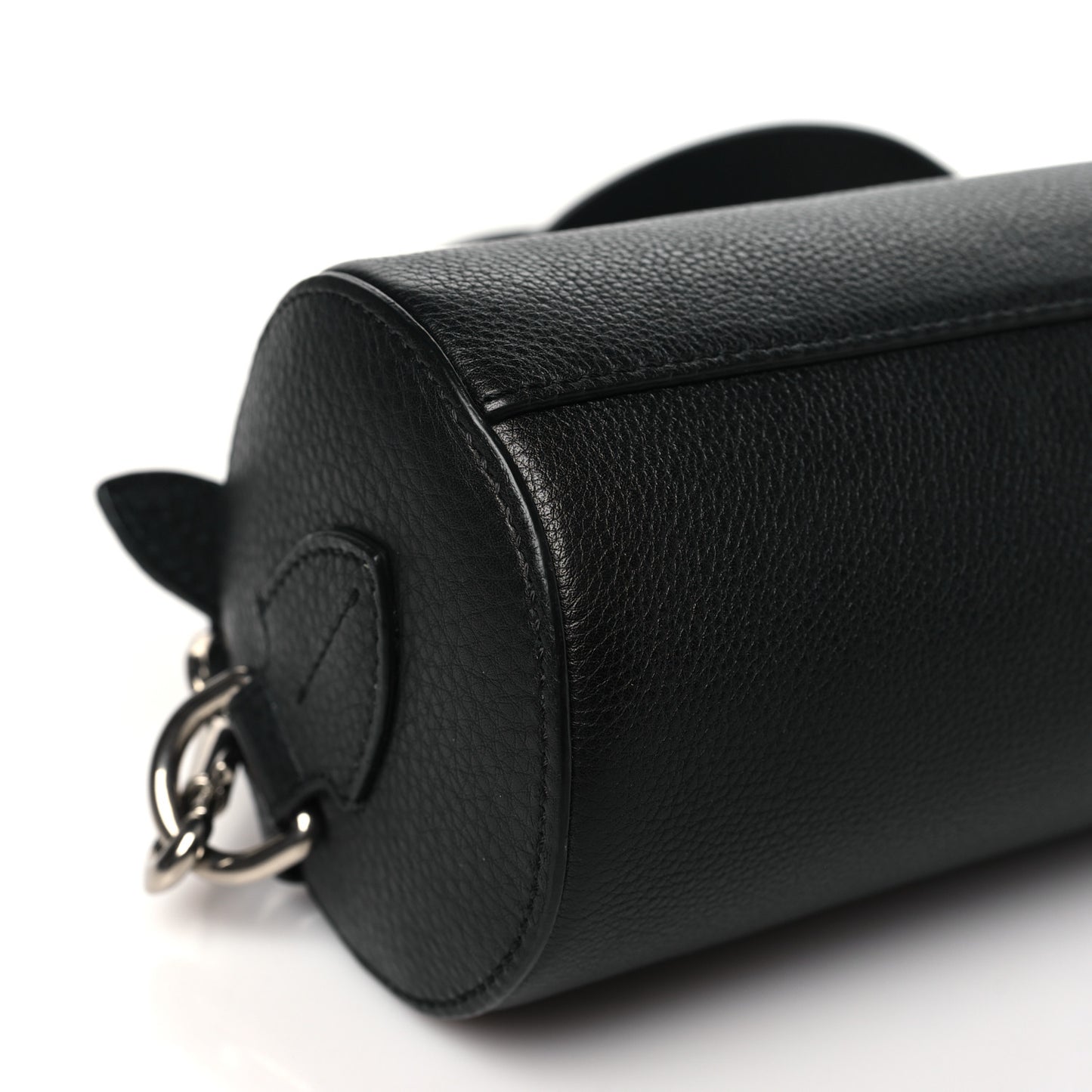 Calfskin The Barrel Bag Black
