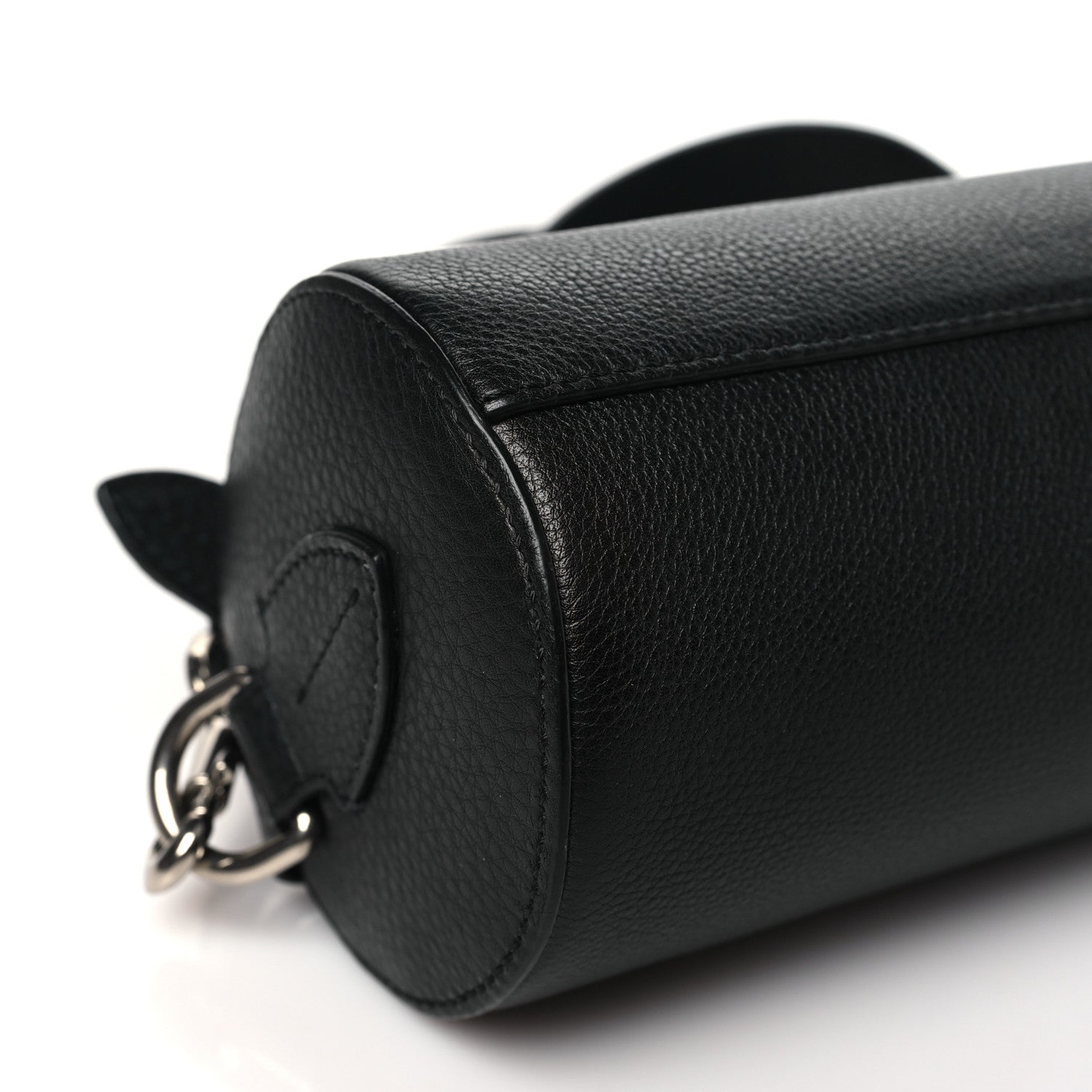 Burberry Calfskin The Barrel Bag Black 8 of 9