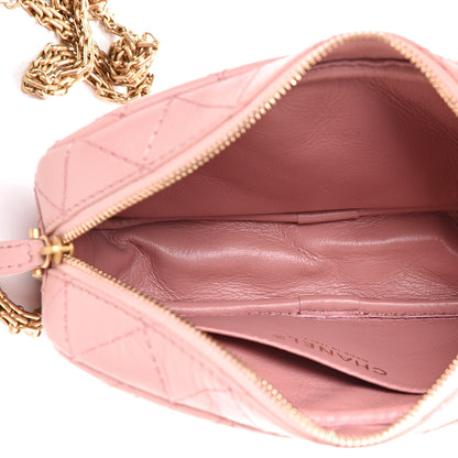 Chanel Aged Calfskin Quilted Mini Reissue Camera Case Pink 4 of 10