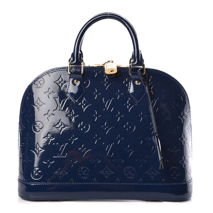 Louis Vuitton Vernis Alma PM Grand Blue 1 of 11