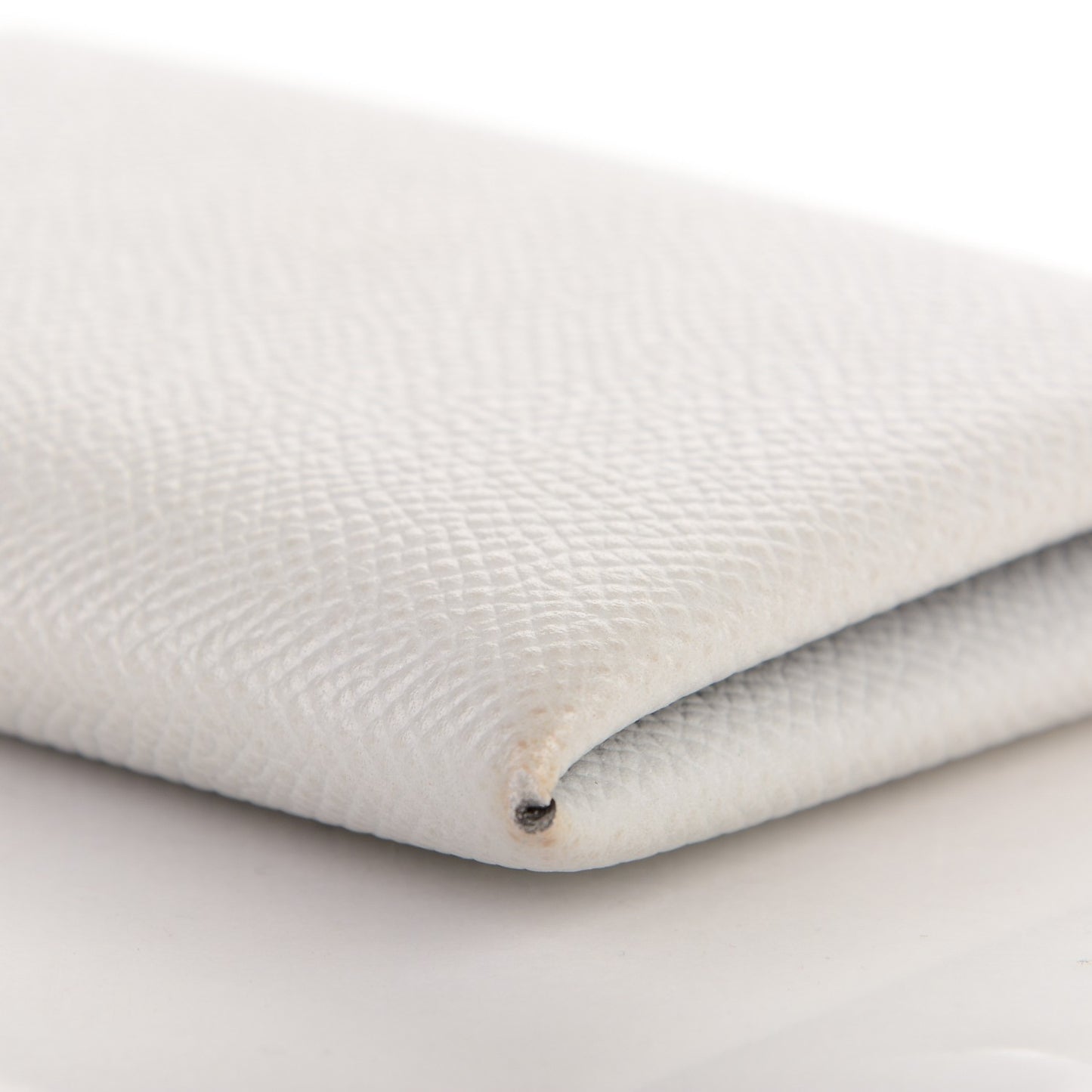 Epsom Calvi Card Case Gris Mouette