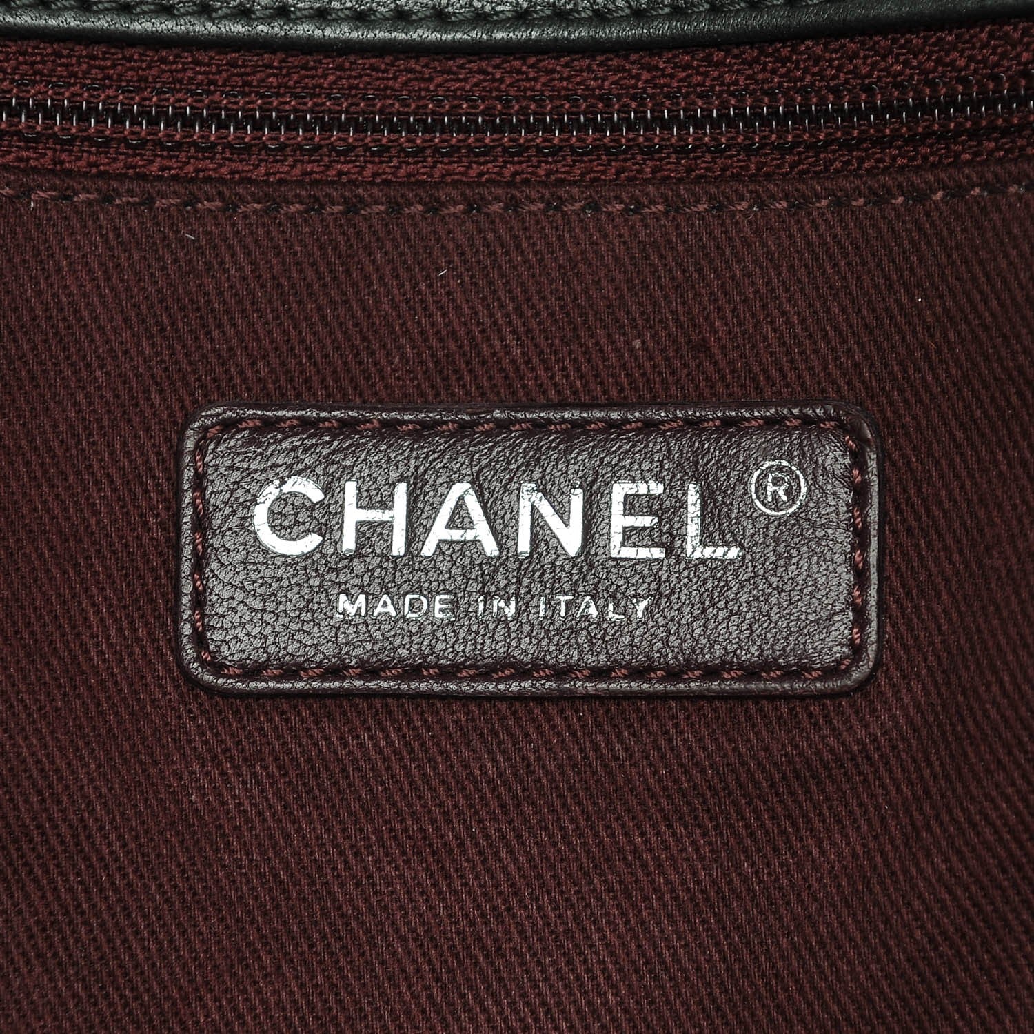 Chanel Metallic Calfskin Quilted Large CC Enchained Accordion Flap Grey 15 of 16
