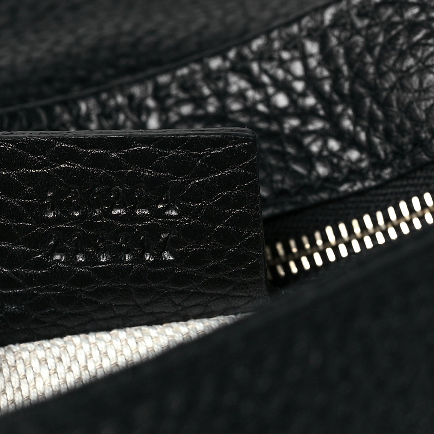 Pebbled Calfskin Medium Soho Flap Crossbody Black