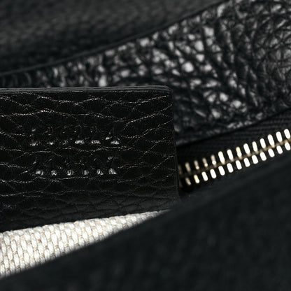 Gucci Pebbled Calfskin Medium Soho Flap Crossbody Black 7 of 9