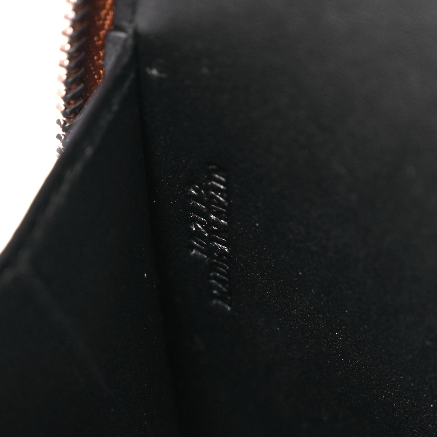 Soft Calfskin Anagram Pouch Tan