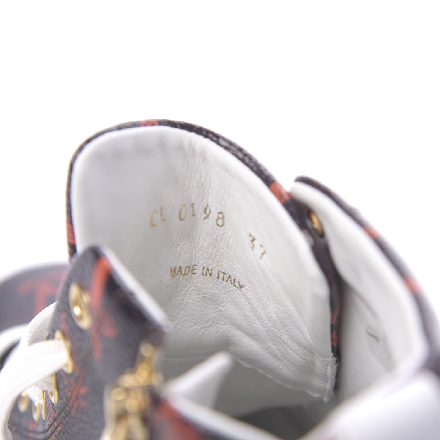 Louis Vuitton Catogram Stellar Sneaker Boots 37 Marron 8 of 8