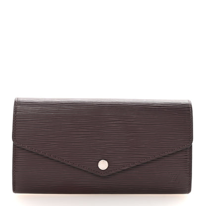 Louis Vuitton Epi Sarah Wallet NM Cassis 1 of 6
