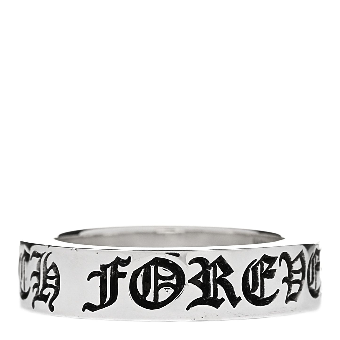 Sterling Silver Cross CH Forever Spacer Ring 60 9