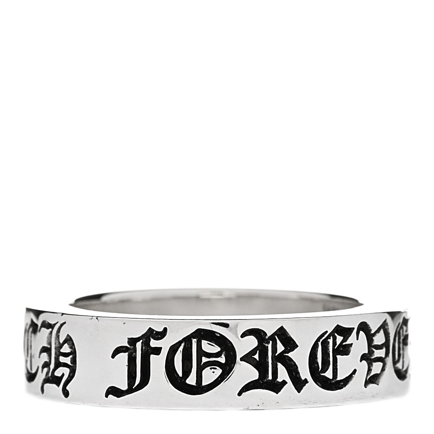 Chrome Hearts Sterling Silver Cross CH Forever Spacer Ring 60 9 1 of 4