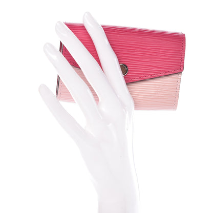 Louis Vuitton Epi Sarah Multicartes Hot Pink 2 of 11