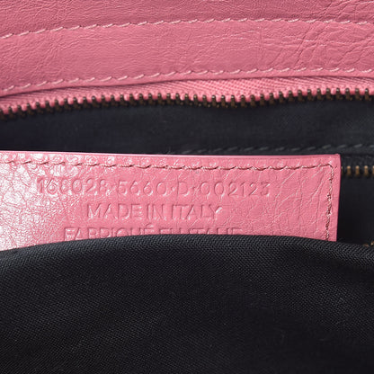 Balenciaga Agneau Classic Hardware Part Time Rose Hortensia 7 of 9
