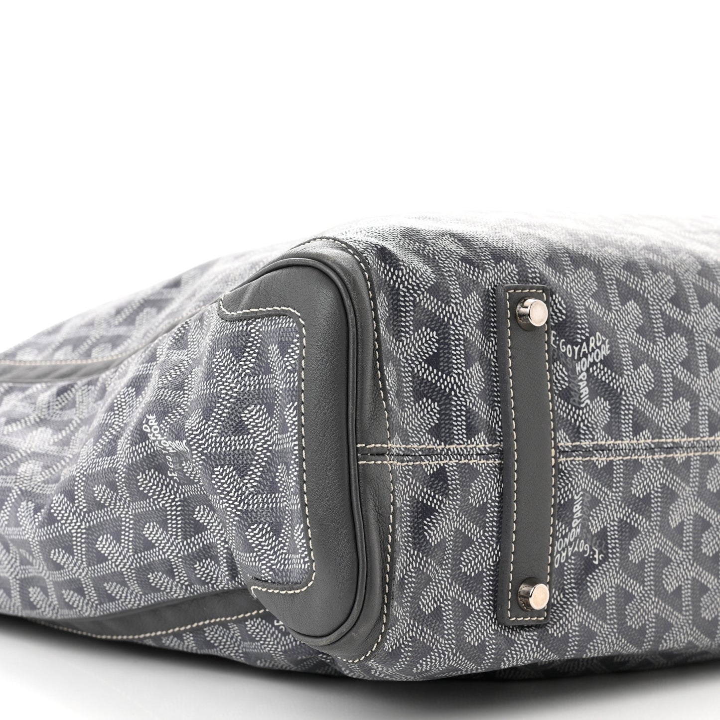 Goyardine Voltaire Tote Grey