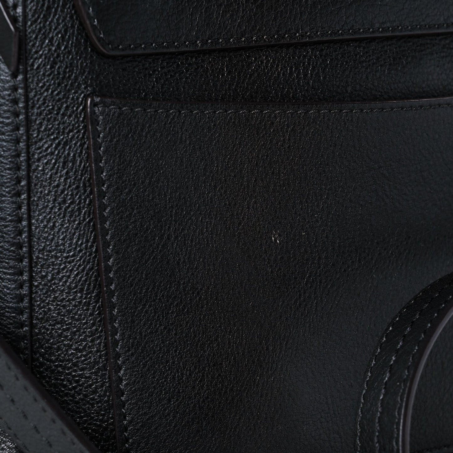 Calfskin Small Faye Day Shoulder Bag Black
