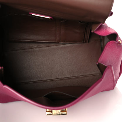 Salvatore Ferragamo Calfskin Sofia Satchel Pink 4 of 8