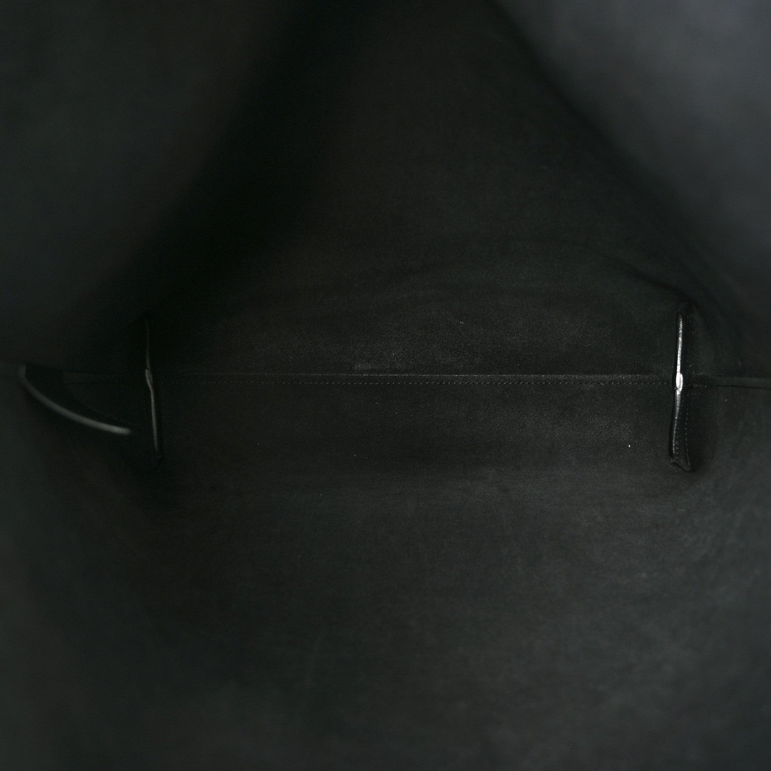 Saint Laurent Calfskin North-South Shopping Tote Black 6 of 13