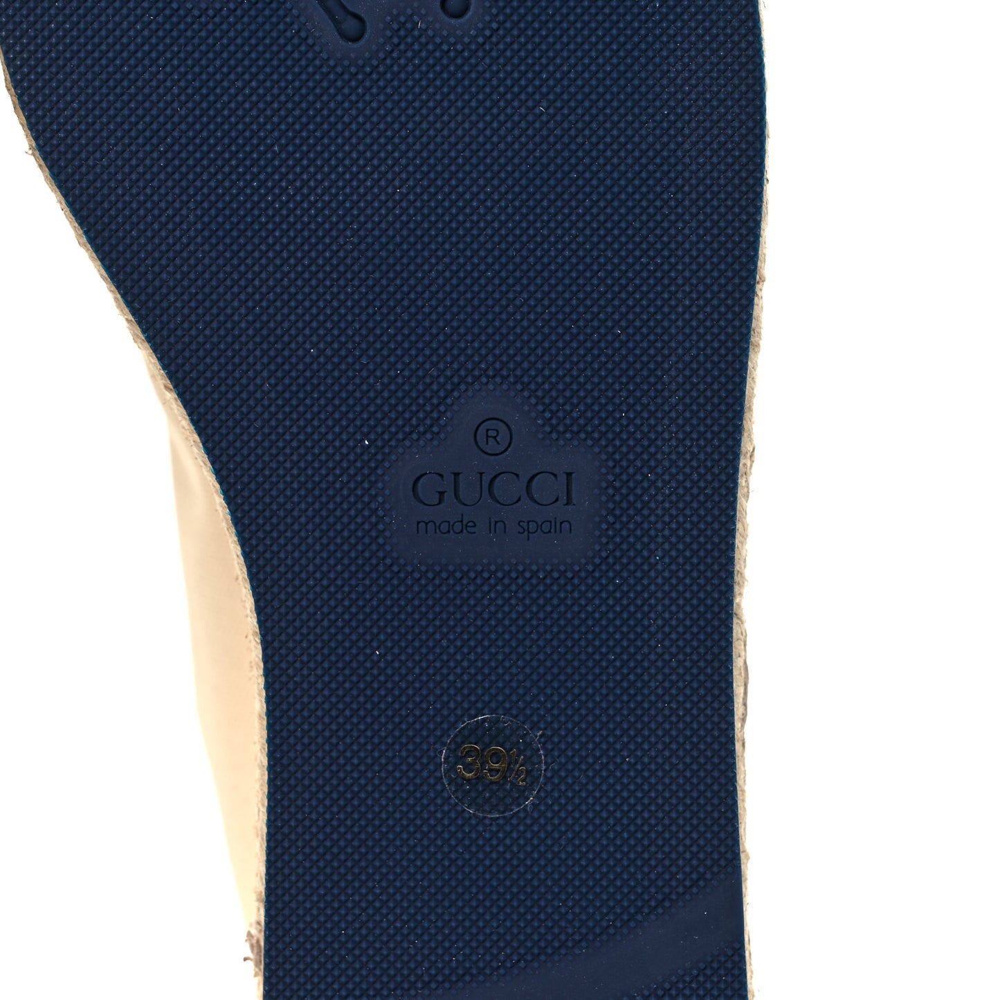 Canvas Logo Lace-Up Platform Espadrilles 39.5 Greggio Grege