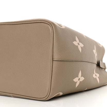 Louis Vuitton Empreinte Monogram Giant Neonoe MM Tourterelle Creme 10 of 11