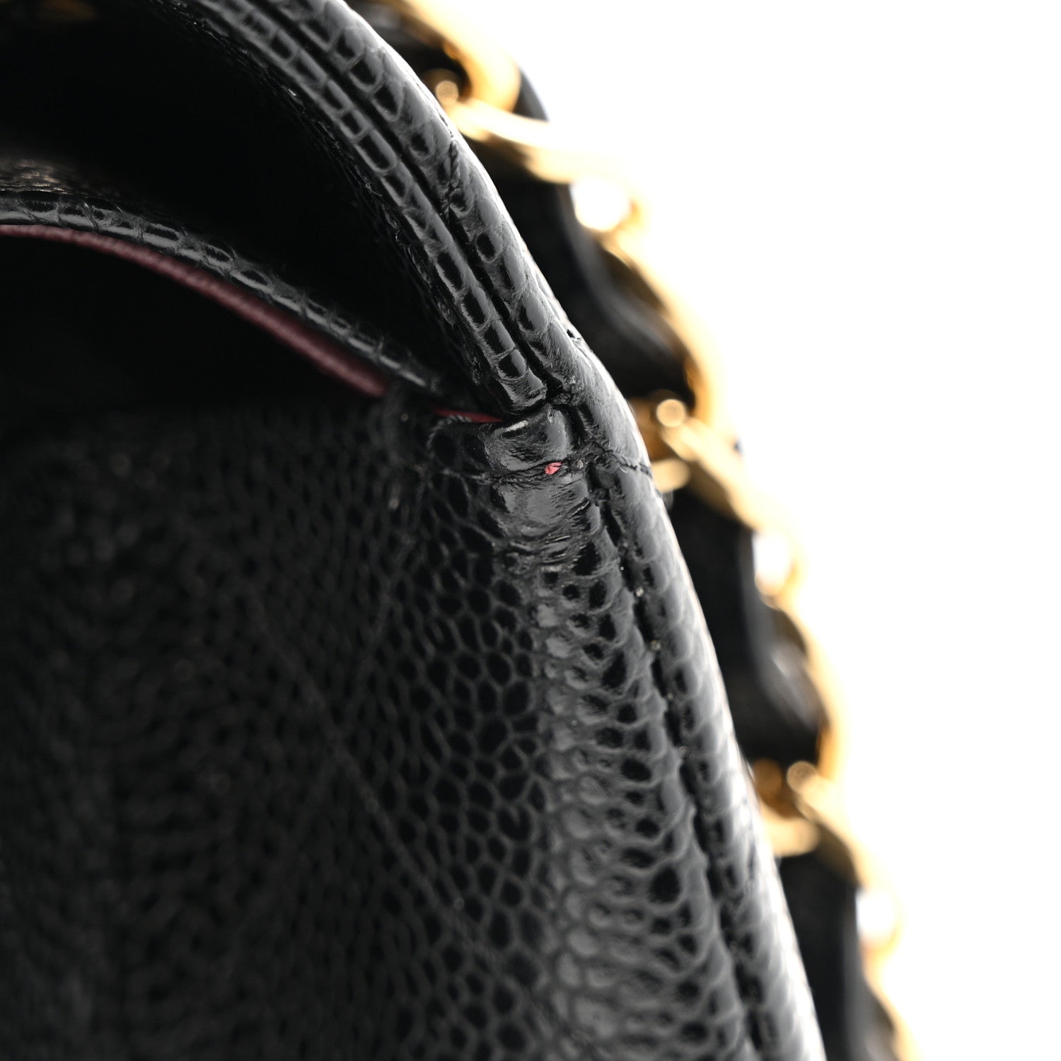 Chanel Caviar Quilted Jumbo Double Flap Black 13 of 13