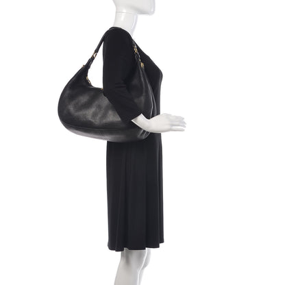 Prada Vitello Daino Hobo Black 2 of 11