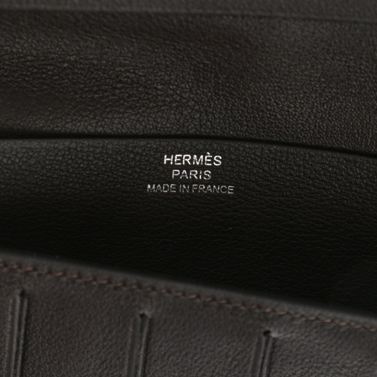 Evercolor MC2 Fleming Checkbook Holder Wallet Ebene