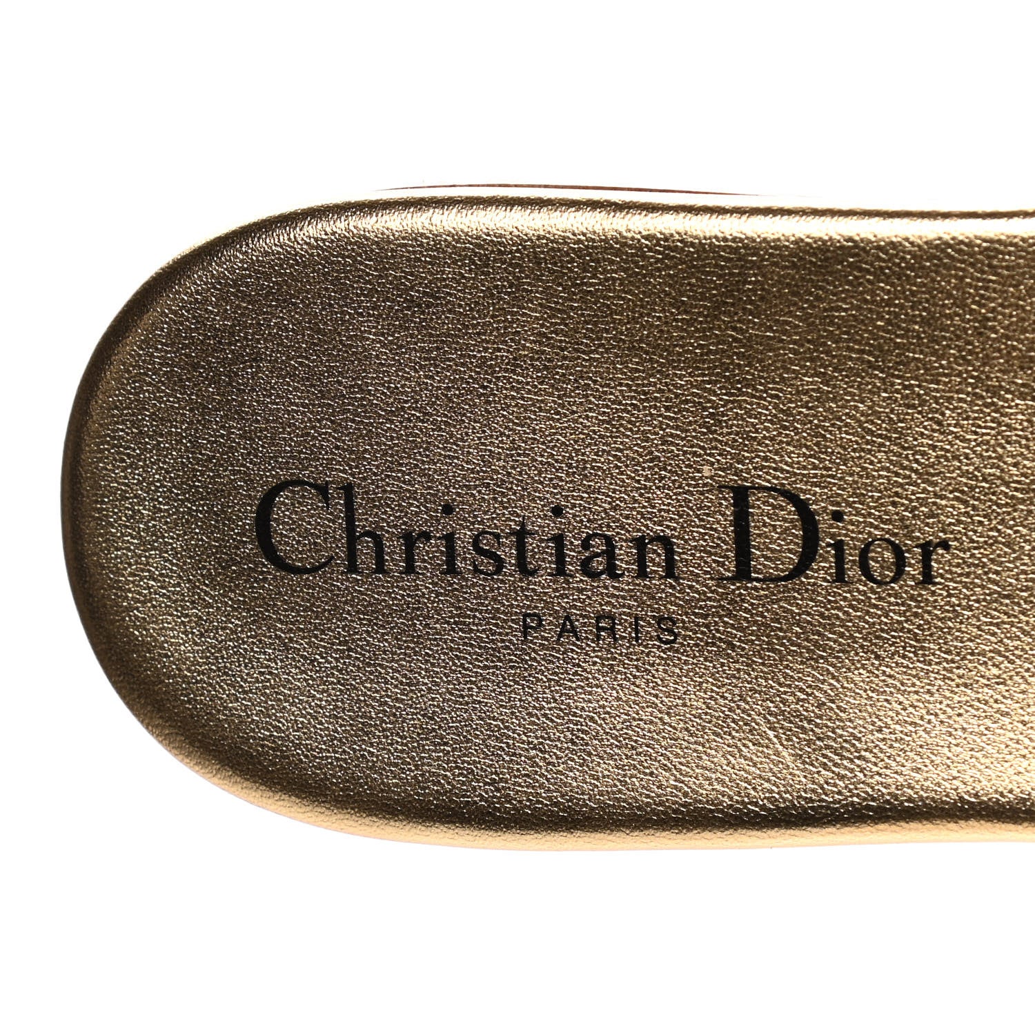 Christian Dior Cotton Embroidered Dway Mules Slide Sandals 40 Platinum 9 of 10