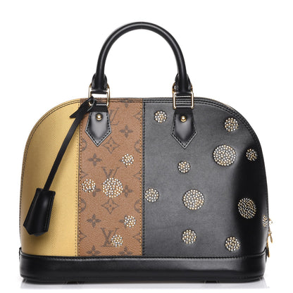 Louis Vuitton Reverse Monogram Studded Night Lights Alma PM 1 of 7