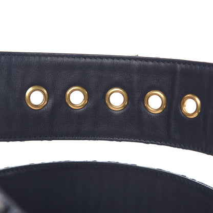 Christian Dior Oblique Diorquake Belt 85 Blue Multi 4 of 8