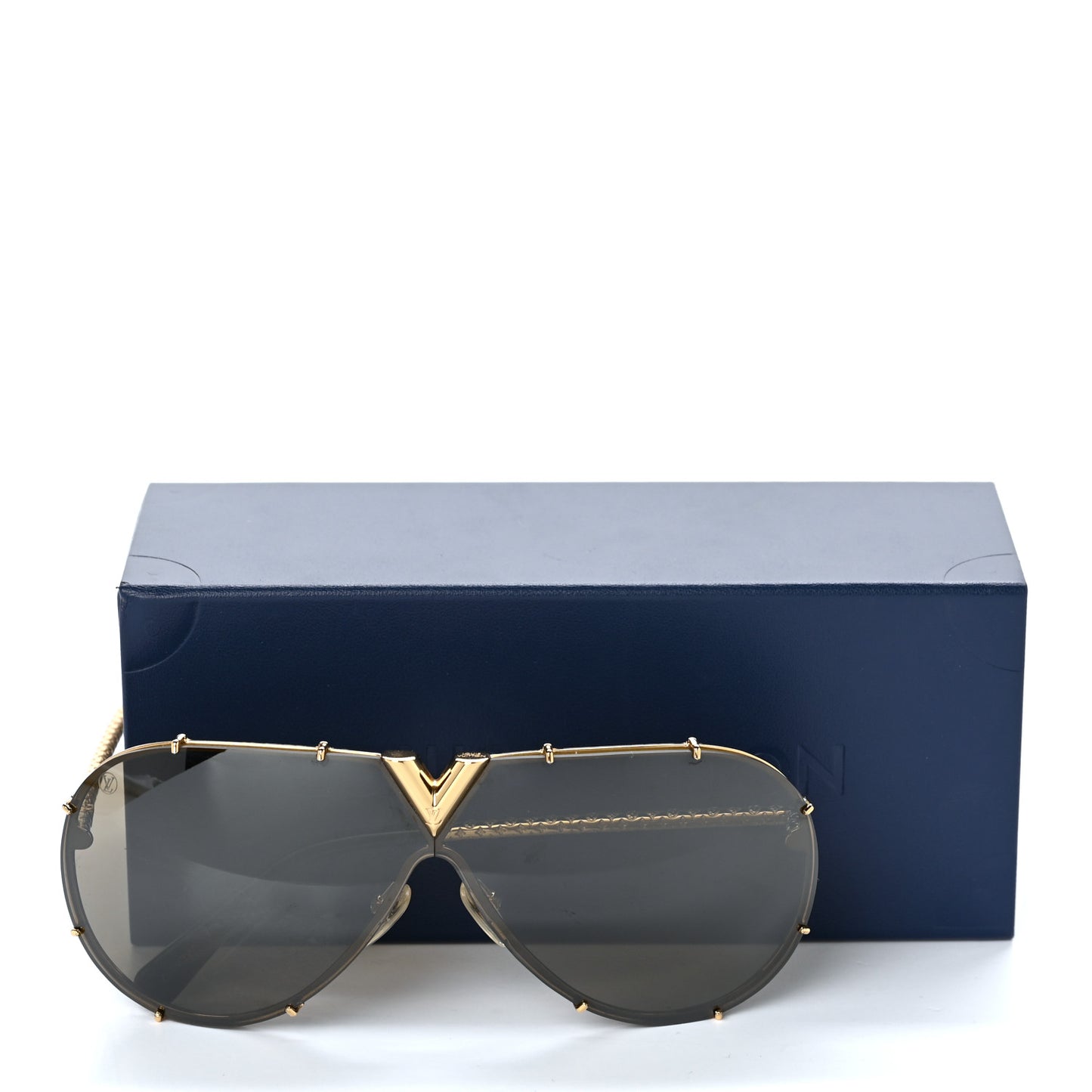 Metal LV Drive Sunglasses Z0897W Black Gold